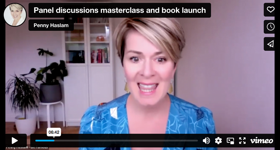 Featured image for “Panel discussions masterclass video”