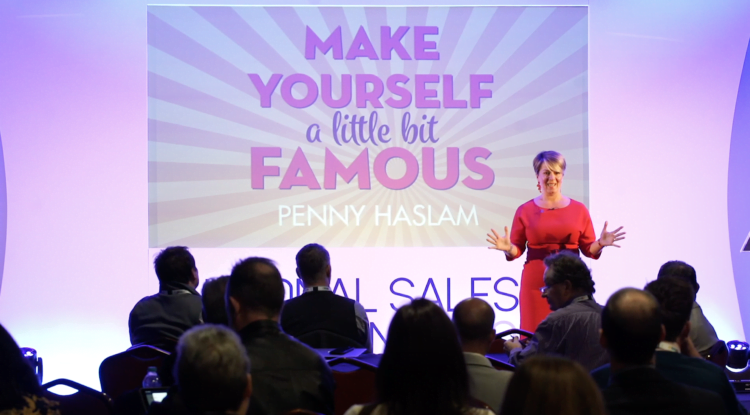 Featured image for “What to expect from Penny Haslam’s motivational keynote – Make Yourself a Little Bit Famous”