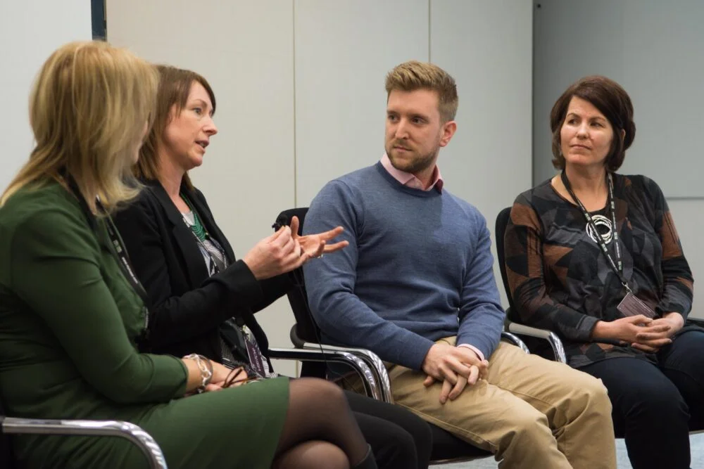 Featured image for “How to interrupt someone during a panel discussion”