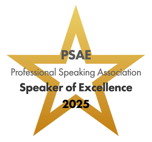 Penny Haslam - Professional Speaking Association - Speaker of Excellence 2025
